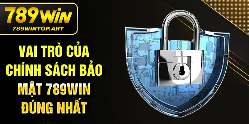 Vai trò của chính sách bảo mật 789WIN đúng nhất